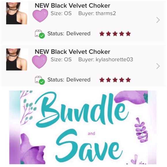 ♡ Velvet Choker - Picture 5 of 8